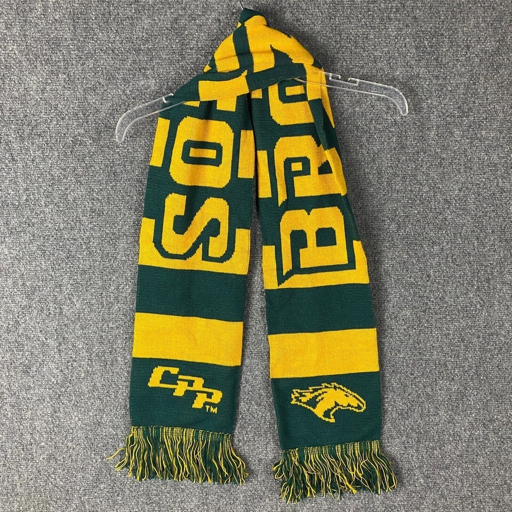 Denver‎ Broncos Scarf Knit Green Yellow